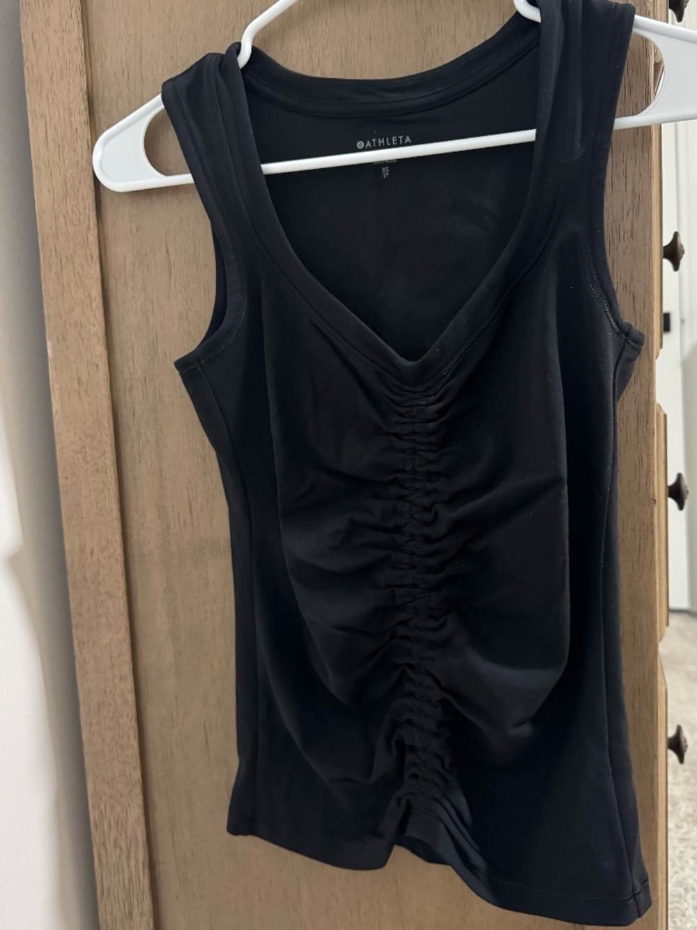 Athleta Black Top XS